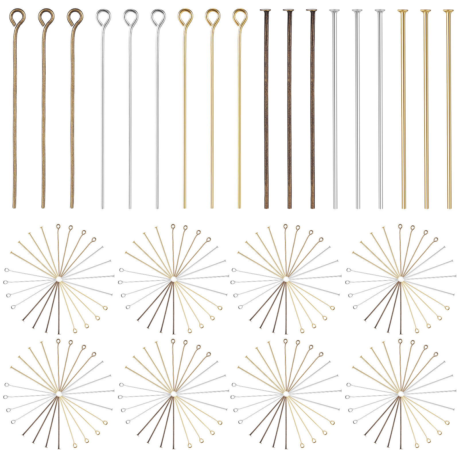 Jewelry Making Tools And Supplies - 1Set Jewelry Making Supplies Eye Pins