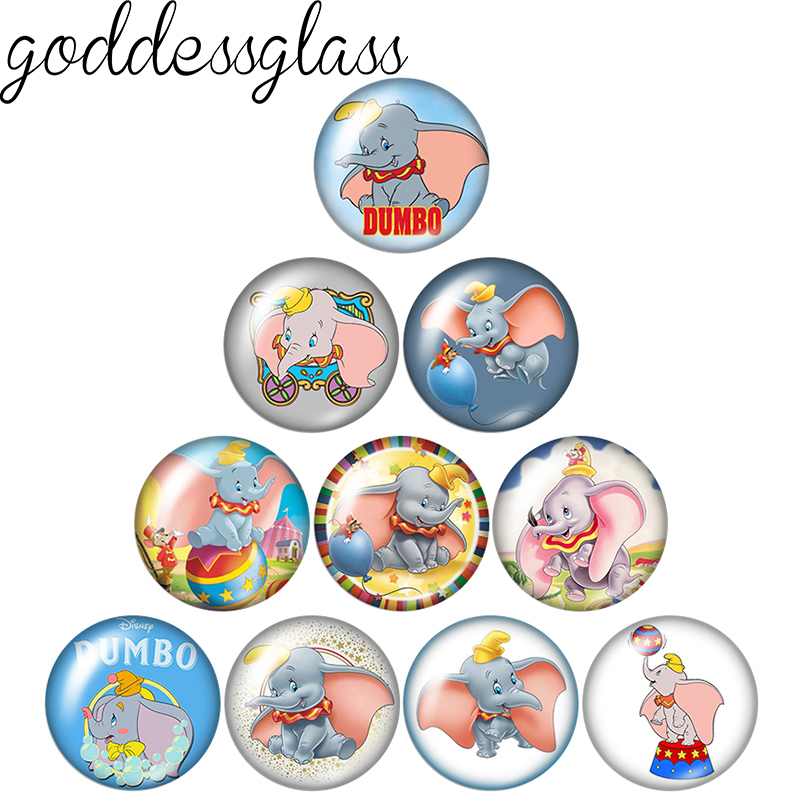 Jewelry Making 3 Year Old - Cute Dumbo Cartoon baby Elephant 10pcs