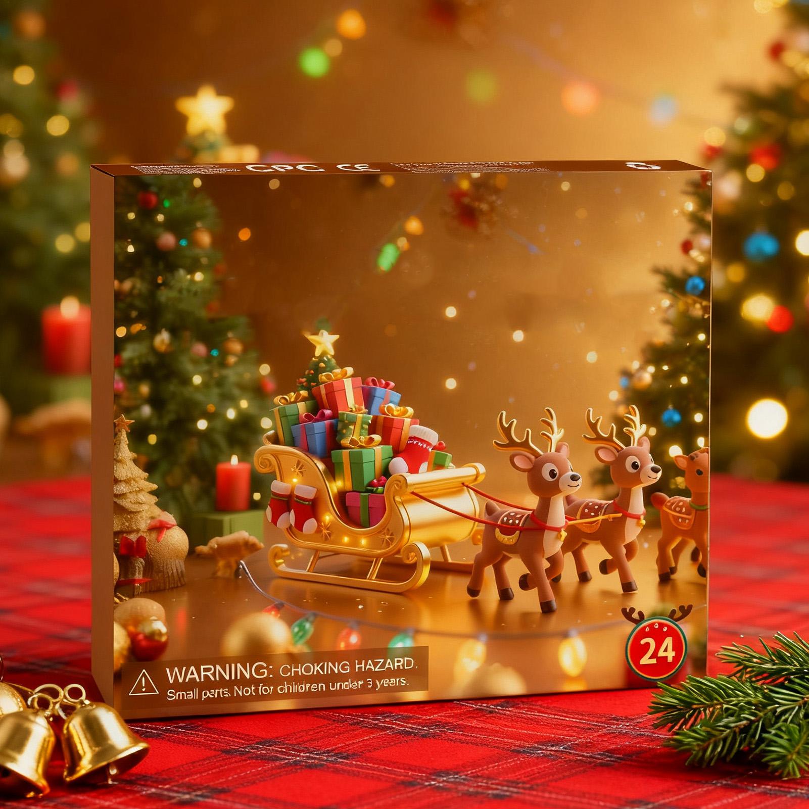 Jewelry Making Advent Calendar - Charm Bracelet Calendar Advent 24-Days Jewelry