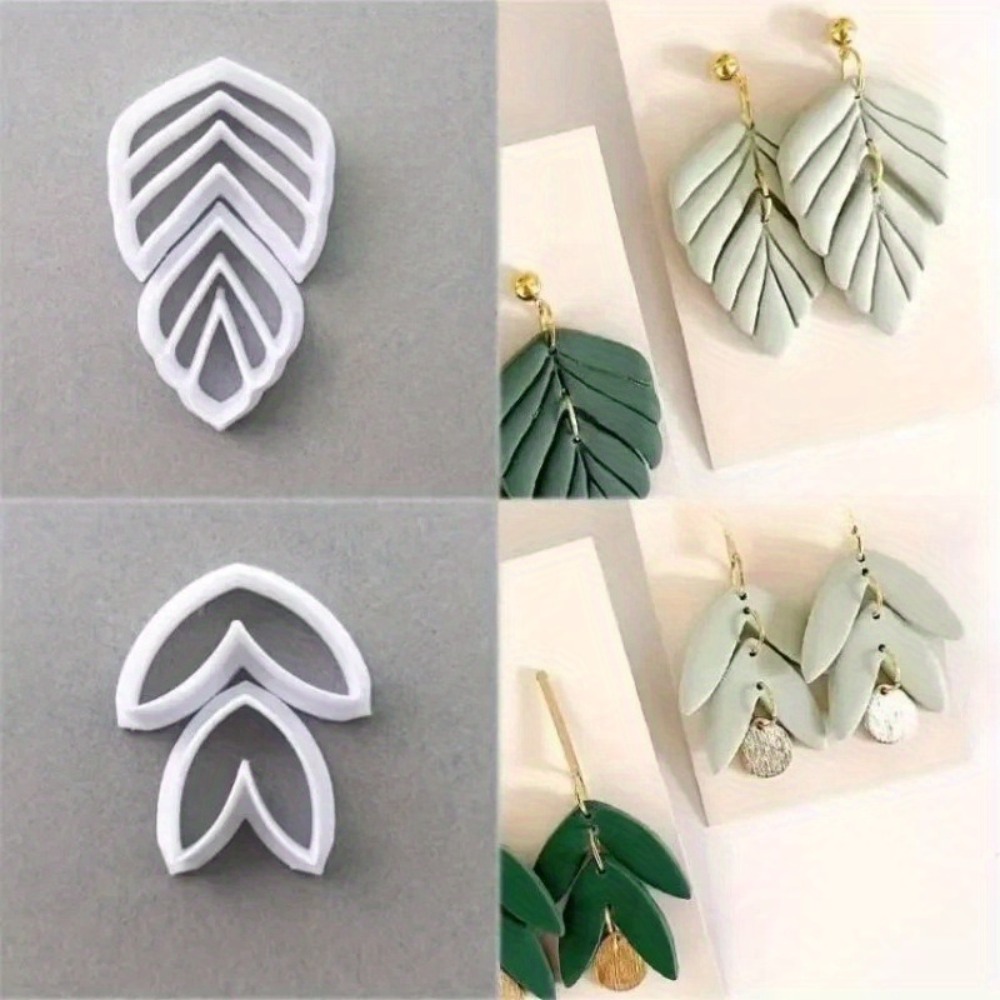 Jewelry Making Techniques - 6 Styles Optional Leaf Polymer Clay