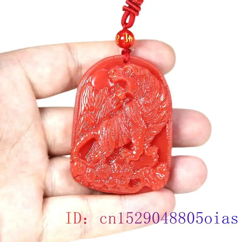 Red Jade Tiger Pendant Pendant - Jewelry Making With Stones recension och pris