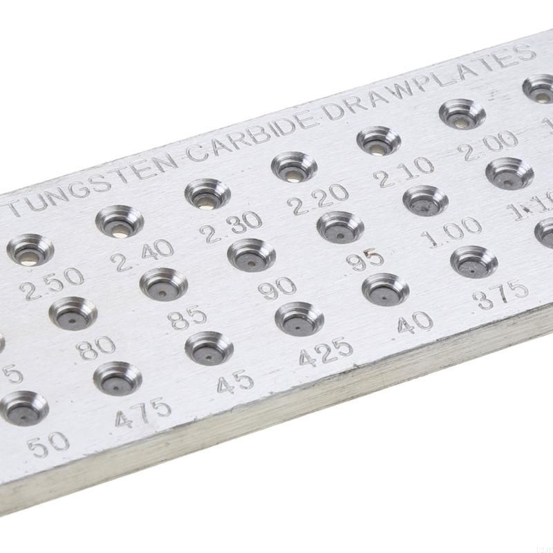 Round Draw Plate for Jewelry M - Jewelry Making Drawing recension och pris