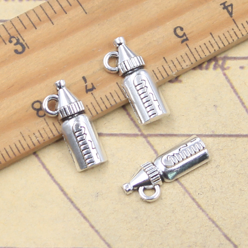 30pcs Charms Baby Bottle Feedi - Jewelry Making 3 Year Old recension och pris