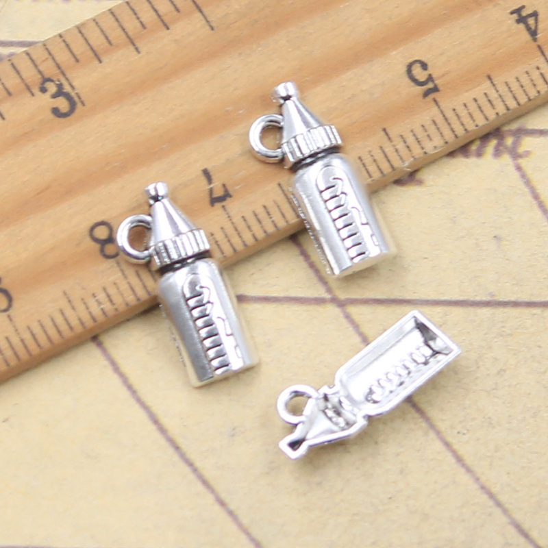 30pcs Charms Baby Bottle Feedi - Jewelry Making 3 Year Old recension och pris