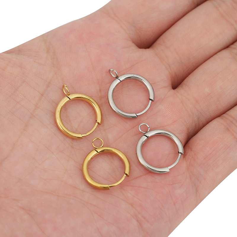 10pcs PVD Never Fade Earrings  - Jewelry Making Wire recension och pris