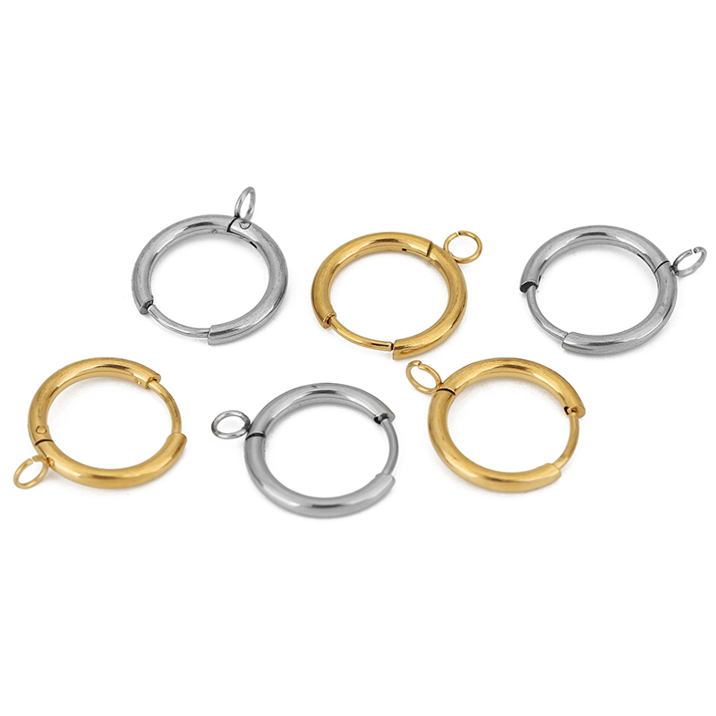 10pcs PVD Never Fade Earrings  - Jewelry Making Wire recension och pris