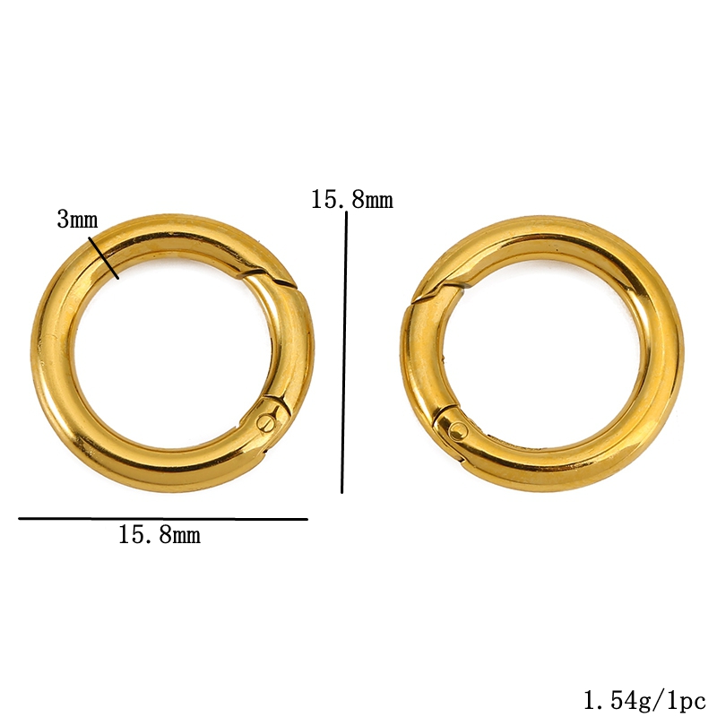 2pcs Stainless Steel Clasps He - Jewelry Making Class recension och pris