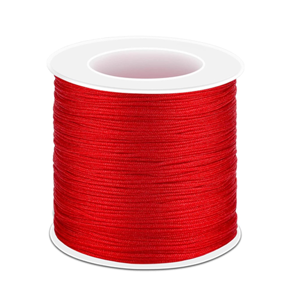 0.8/1.5mm Nylon Satin Cord Chi - Jewelry Making Knots recension och pris