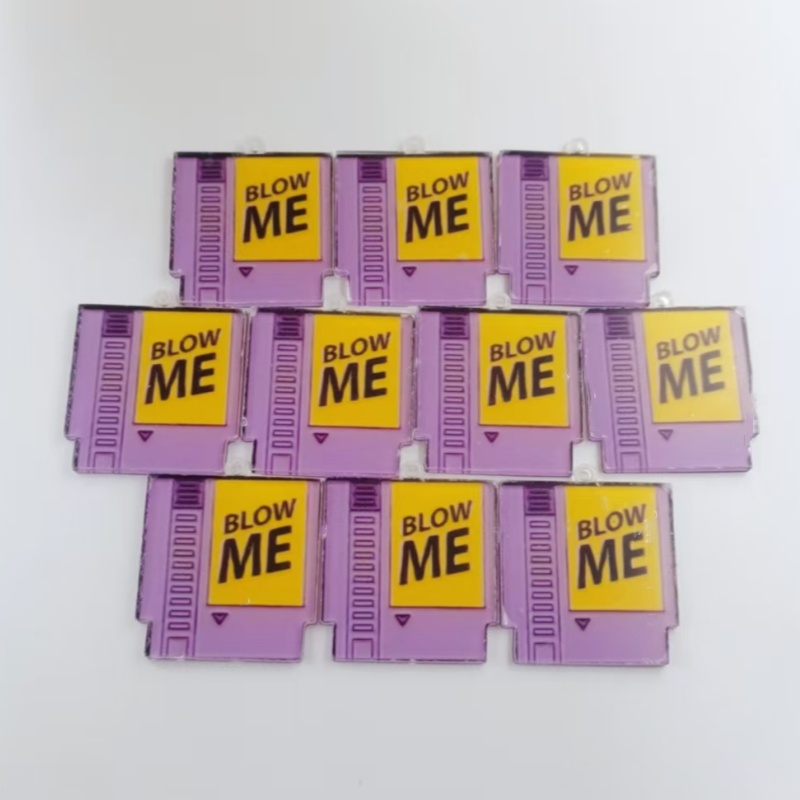 10pcs acrylic video game conso - Jewelry Making Game recension och pris