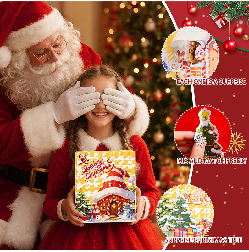 DIY Snowman Santa Claus Bracel - Jewelry Making Advent Calendar recension och pris