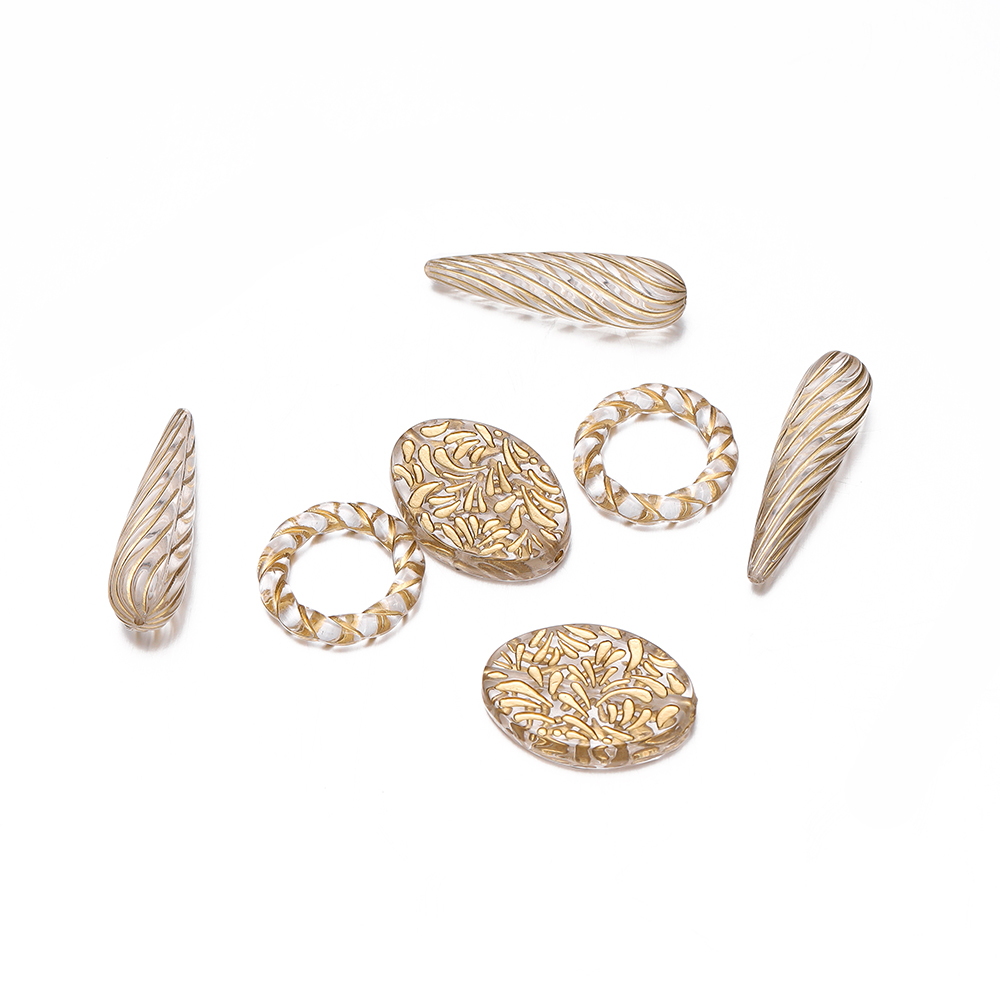 20Pcs Retro Color Drawing Flat - Jewelry Making Drawing recension och pris