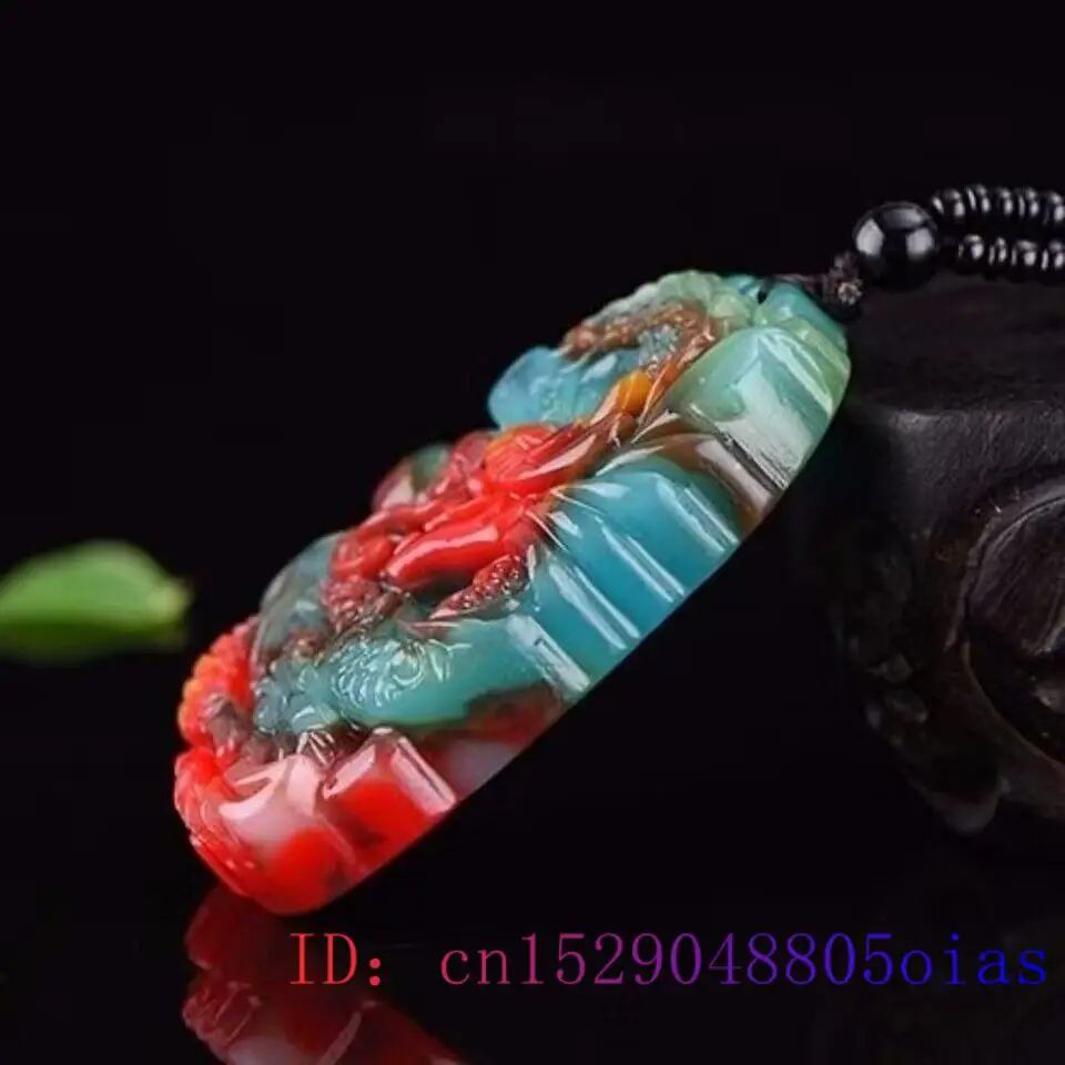 Real Jade Dragon Pendant Neckl - Jewelry Making With Stones recension och pris