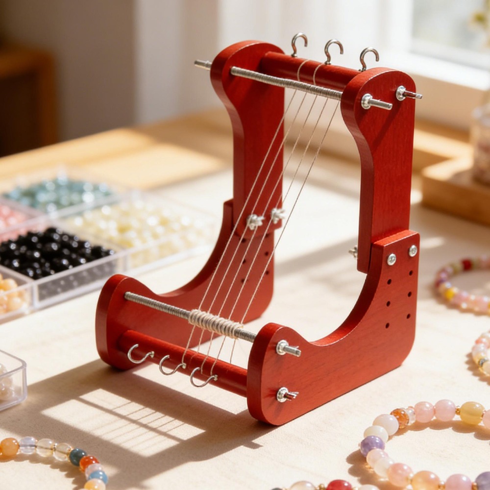 Wooden Beading Loom Kit Adjust - Jewelry Making recension och pris