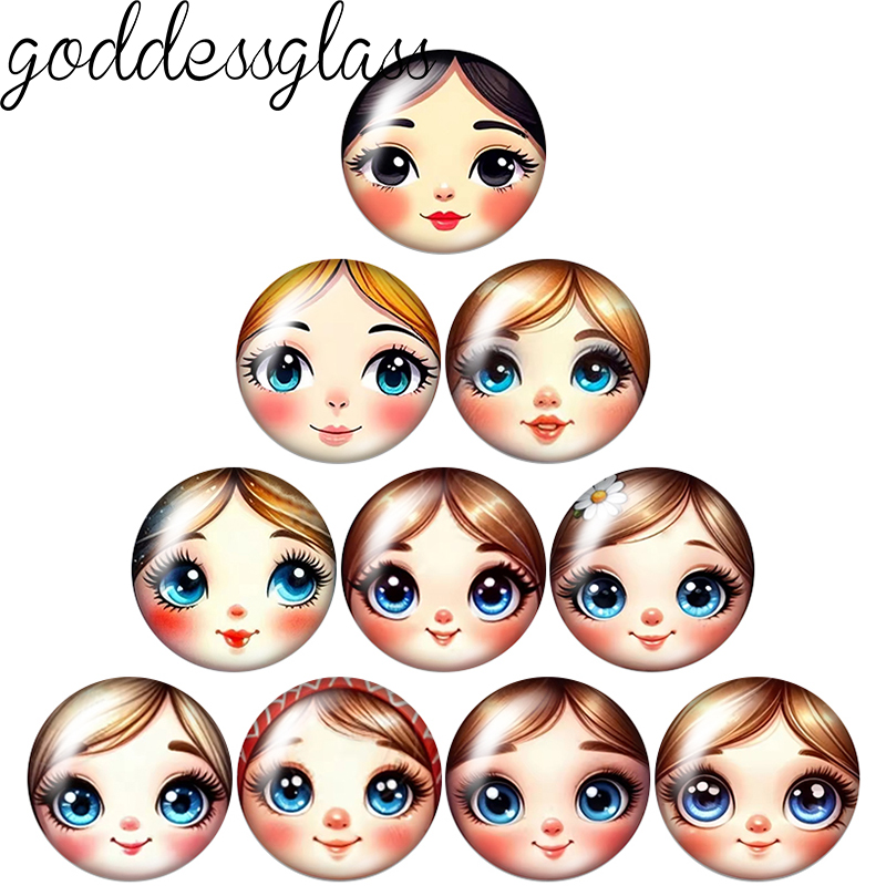New Baby Girl Doll Face Cartoo - Jewelry Making 3 Year Old recension och pris