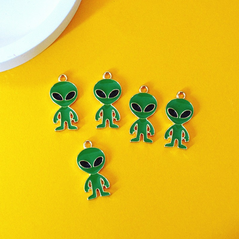 10pcs Simple Alien Alloy Drip  - Jewelry Making recension och pris