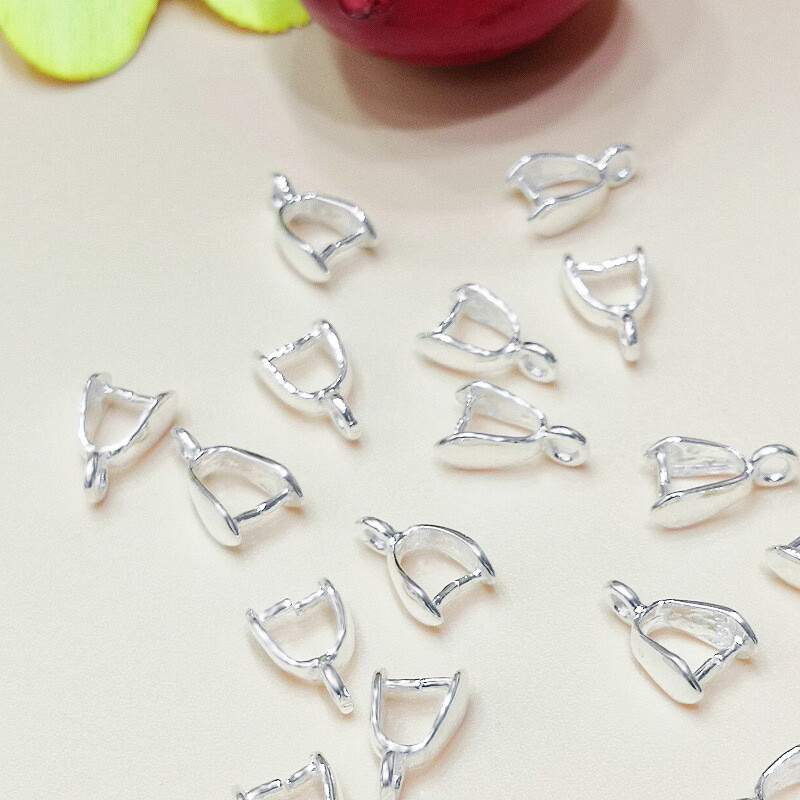 50pcs Silver Plated Connector  - Jewelry Making With Stones recension och pris