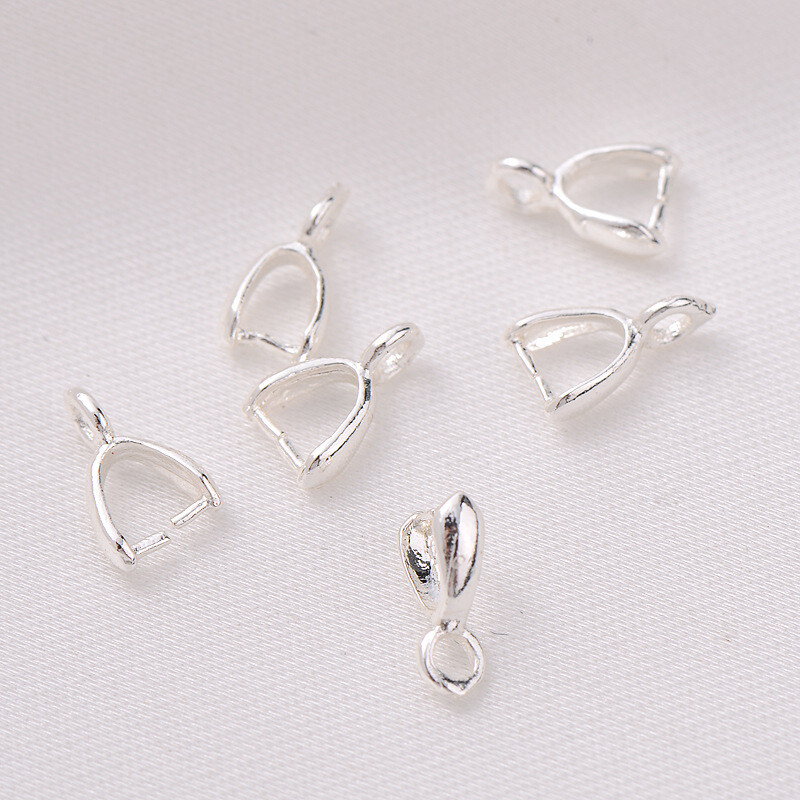 50pcs Silver Plated Connector  - Jewelry Making With Stones recension och pris