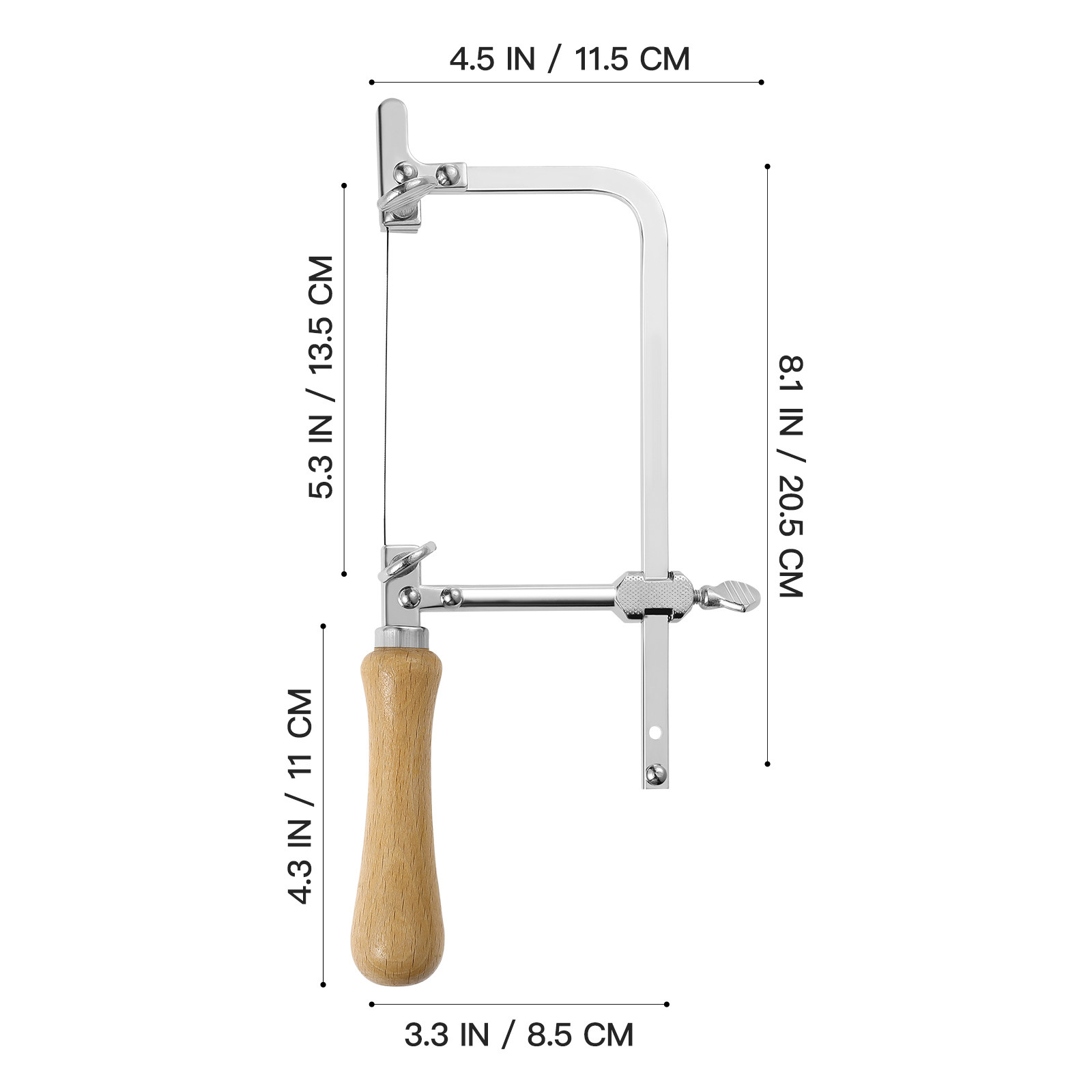 Saw Bow Wooden Handle Jewelry  - Jewelry Making recension och pris
