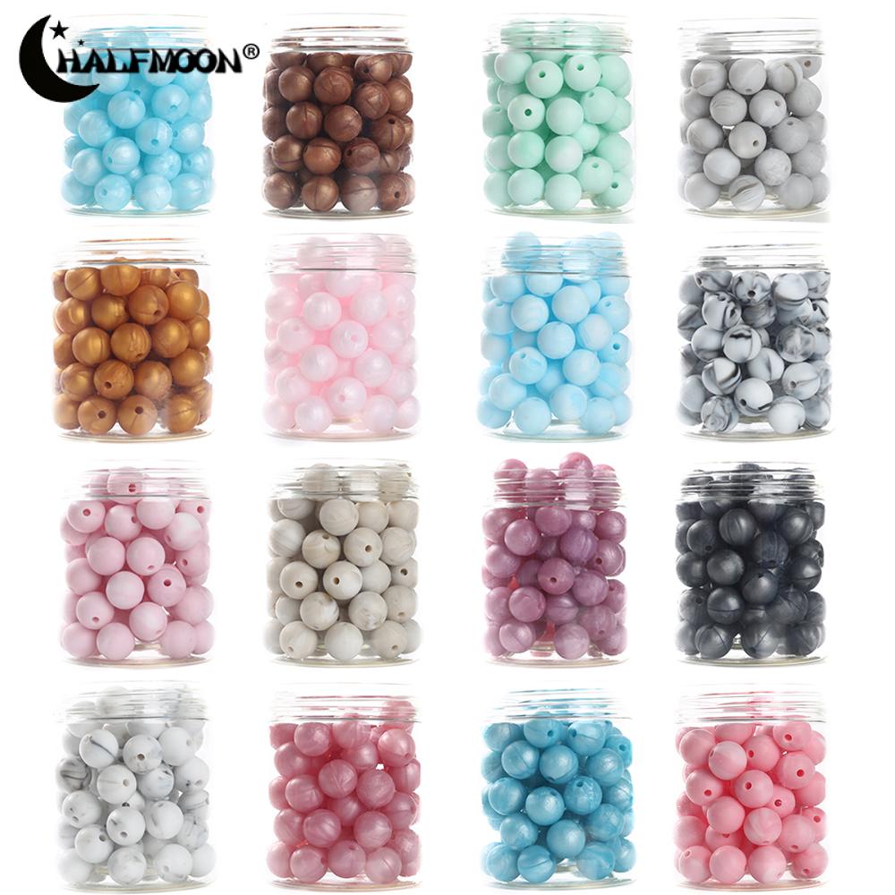 50Pcs Bottled Silicone Round B - Jewelry Making 3 Year Old recension och pris