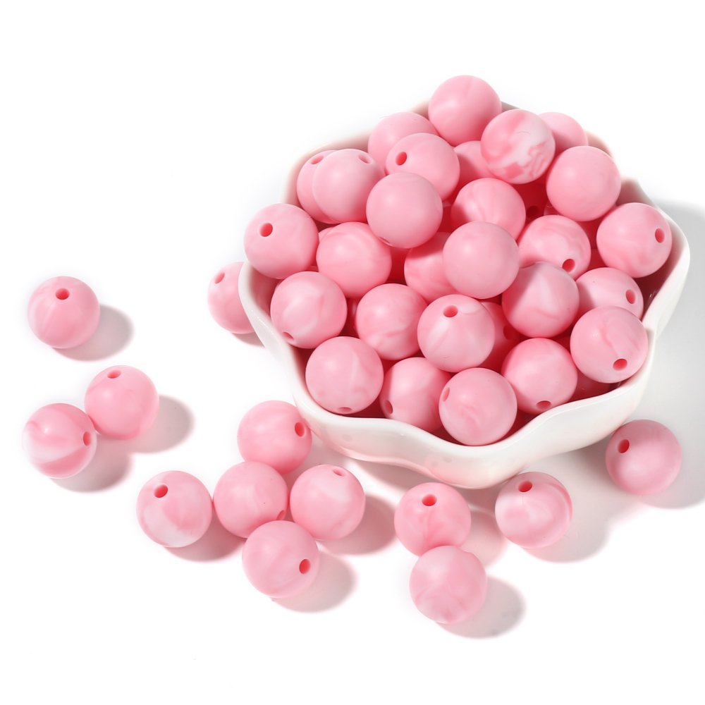50Pcs Bottled Silicone Round B - Jewelry Making 3 Year Old recension och pris
