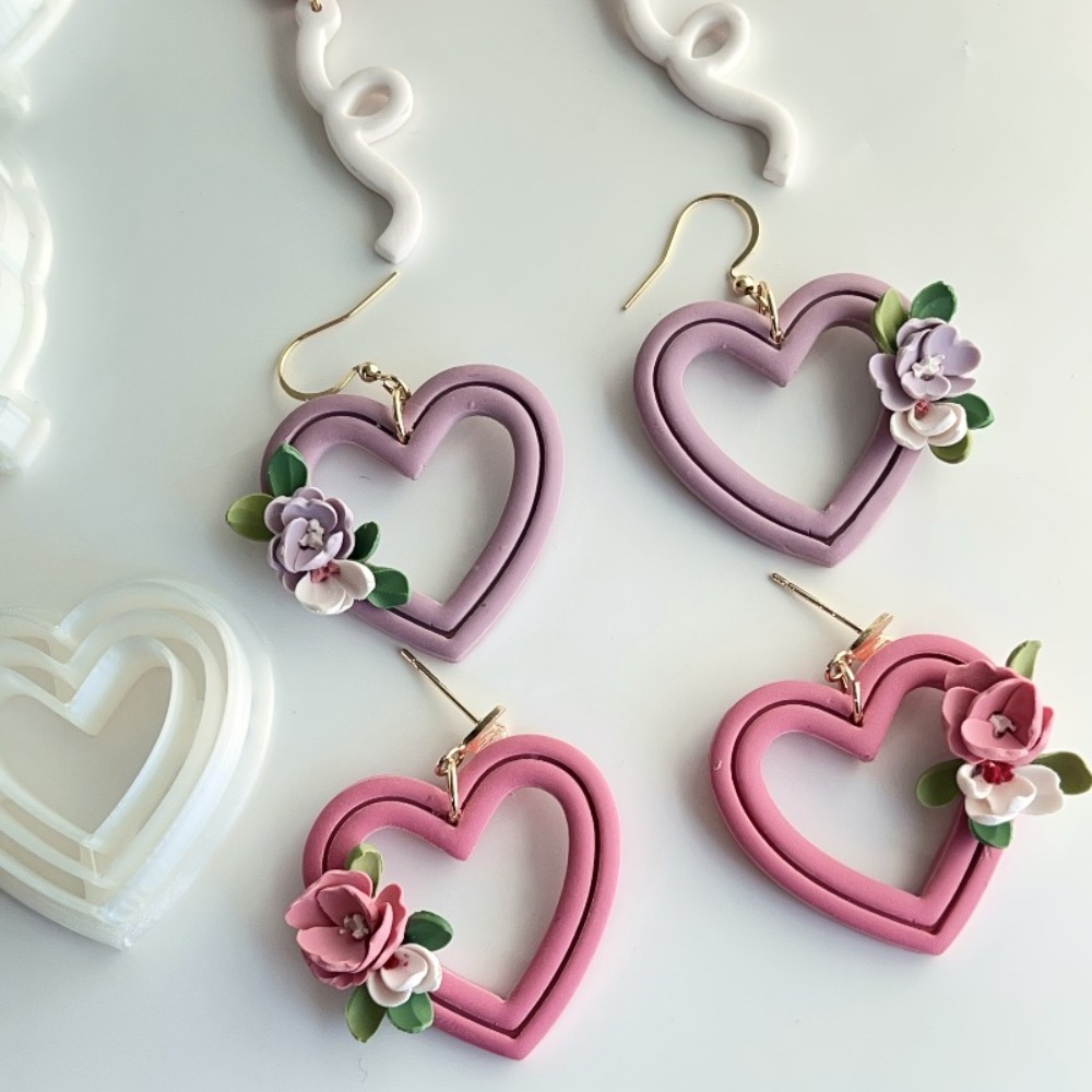 3Pcs Love Balloon Heart Polyme - Jewelry Making Techniques recension och pris