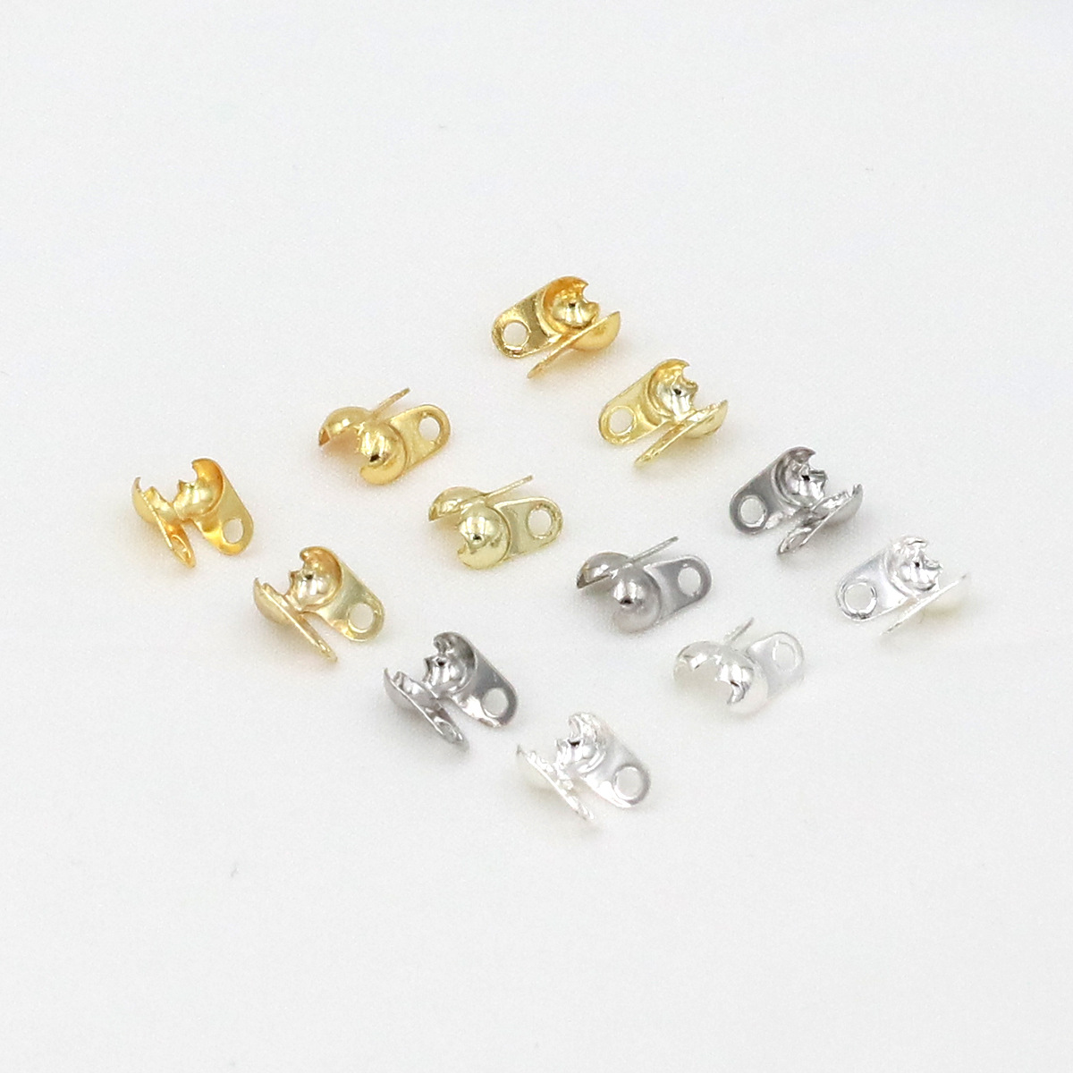 18K Gold Plated Calotte Bead T - Jewelry Making Knots recension och pris