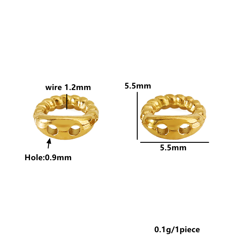30pcs 5.5mm Stainless Steel Go - Jewelry Making Wire recension och pris
