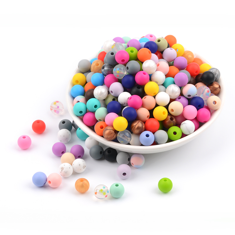 LOFCA 50pcs/lot  9mm Silicone  - Jewelry Making 3 Year Old recension och pris