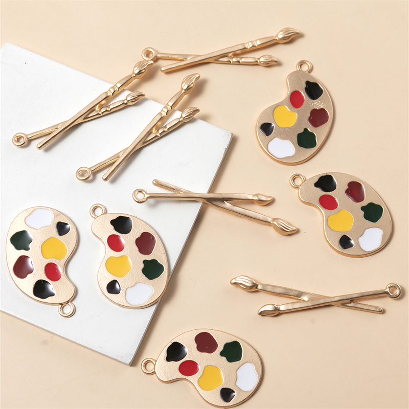 Trendy 10Pcs/PACK Fun Colorful - Jewelry Making Drawing recension och pris