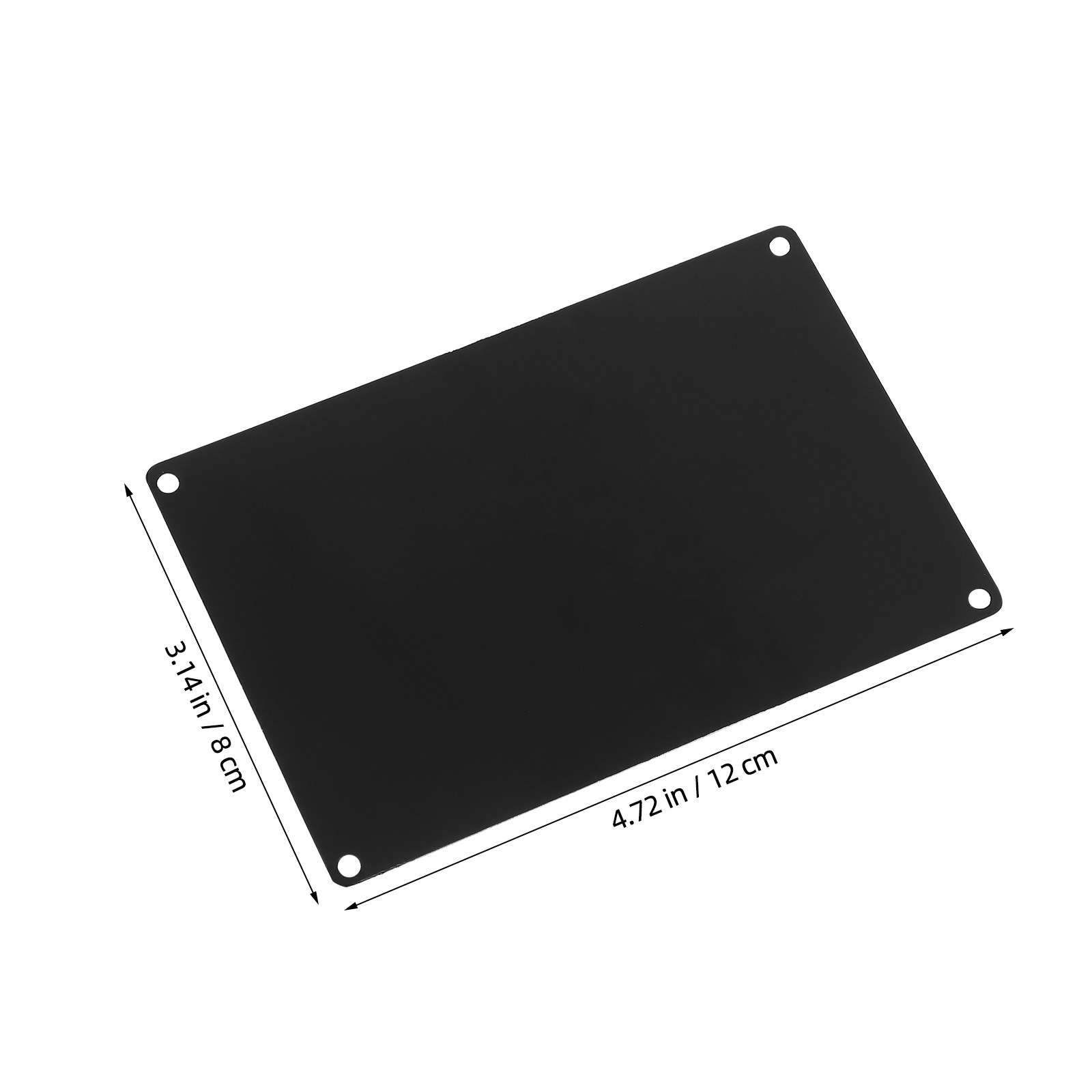 10Pcs Aluminum Alloy Black Rec - Jewelry Making recension och pris