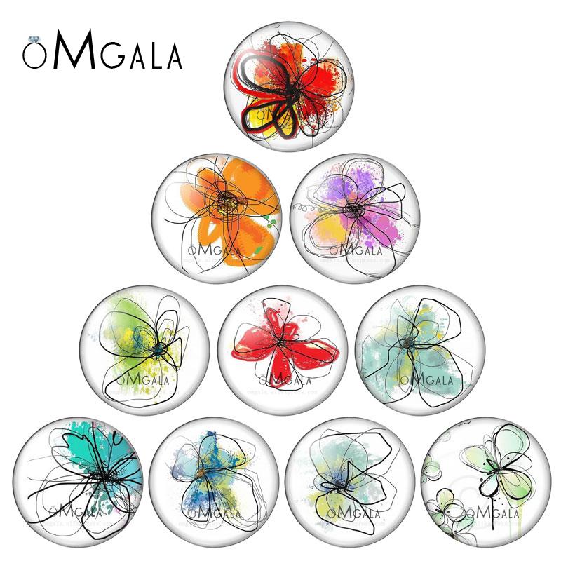 Mix Color Art Drawing Flowers  - Jewelry Making Drawing recension och pris
