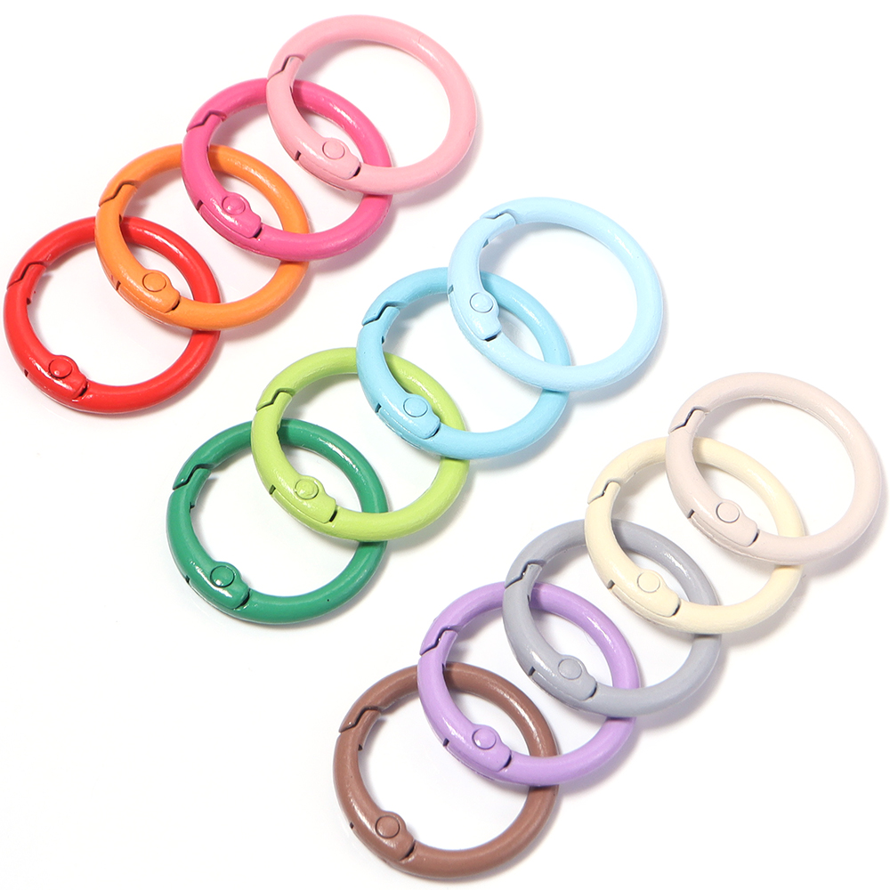 20Pcs Color‑Coated Metal Sprin - Jewelry Making Jump Rings recension och pris
