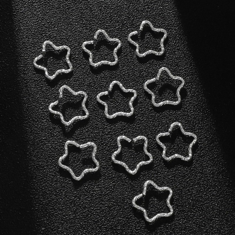 20-30Pcs Star & Love Embossed  - Jewelry Making Knots recension och pris