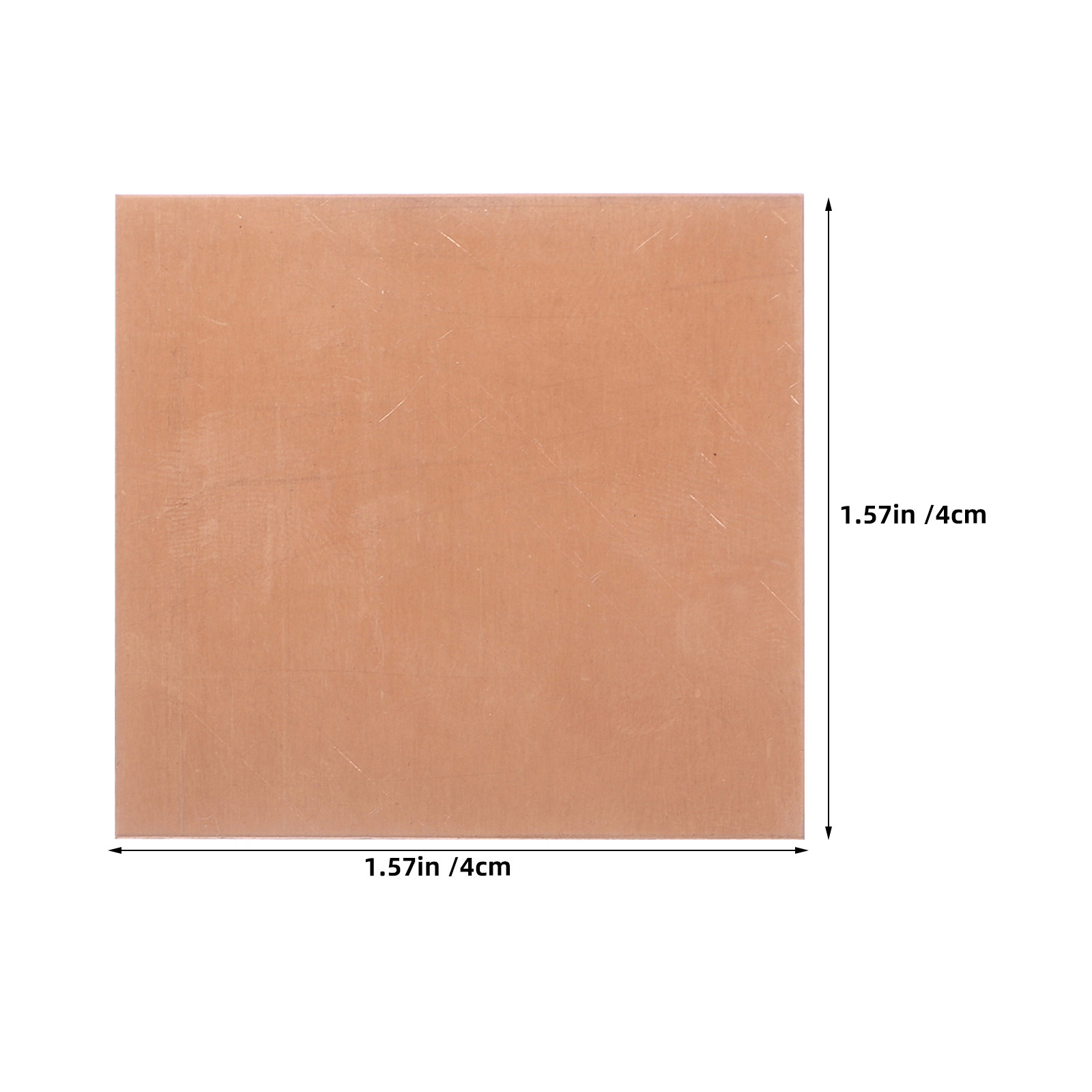 4Pcs Copper Craft Plates Pure  - Jewelry Making Tools And Supplies recension och pris