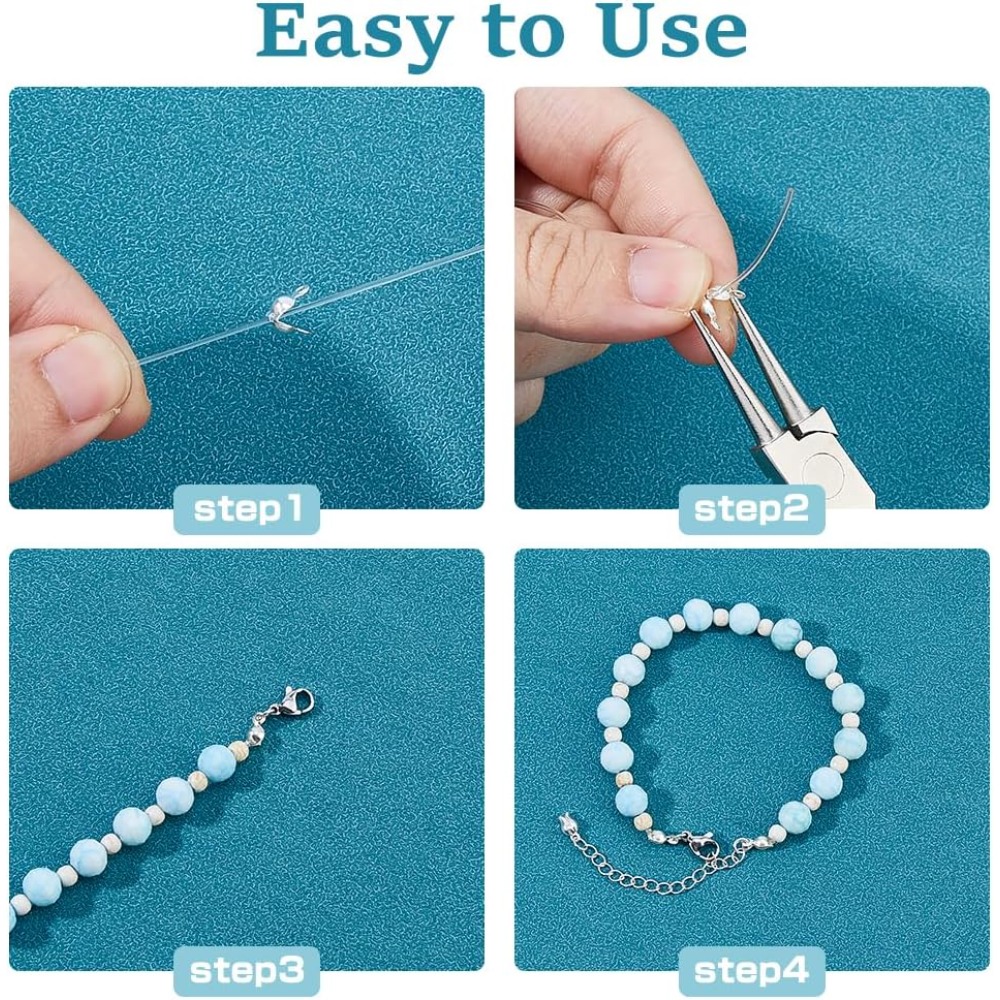 300pcs 3.5mm 304 Stainless Ste - Jewelry Making Knots recension och pris