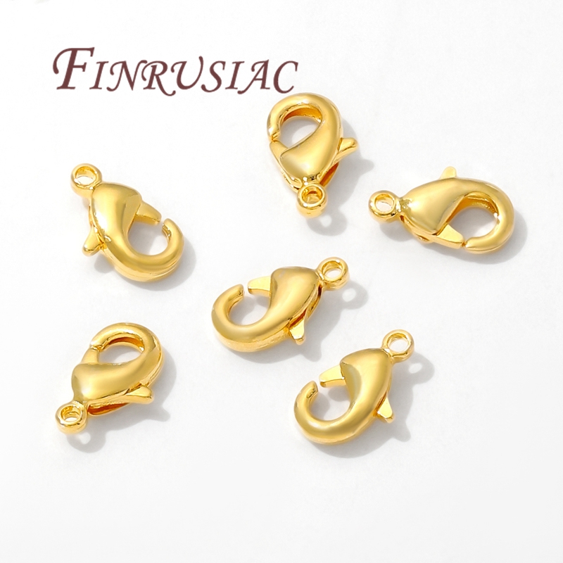 10mm 12mm 18K Gold Plated Lobs - Jewelry Making Pins recension och pris