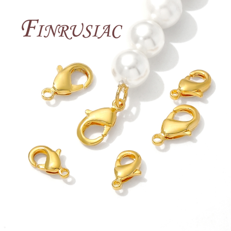 10mm 12mm 18K Gold Plated Lobs - Jewelry Making Pins recension och pris