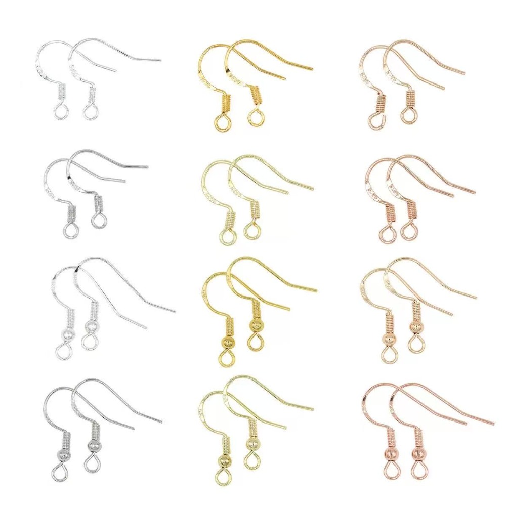 Gold Plated Earring Hooks 100P - Jewelry Making Wire recension och pris