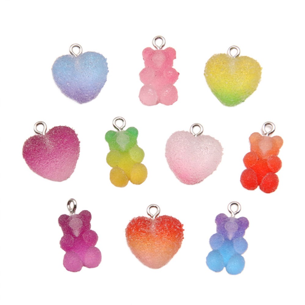 20Pcs Gradient Color Candy Res - Jewelry Making In Clay recension och pris