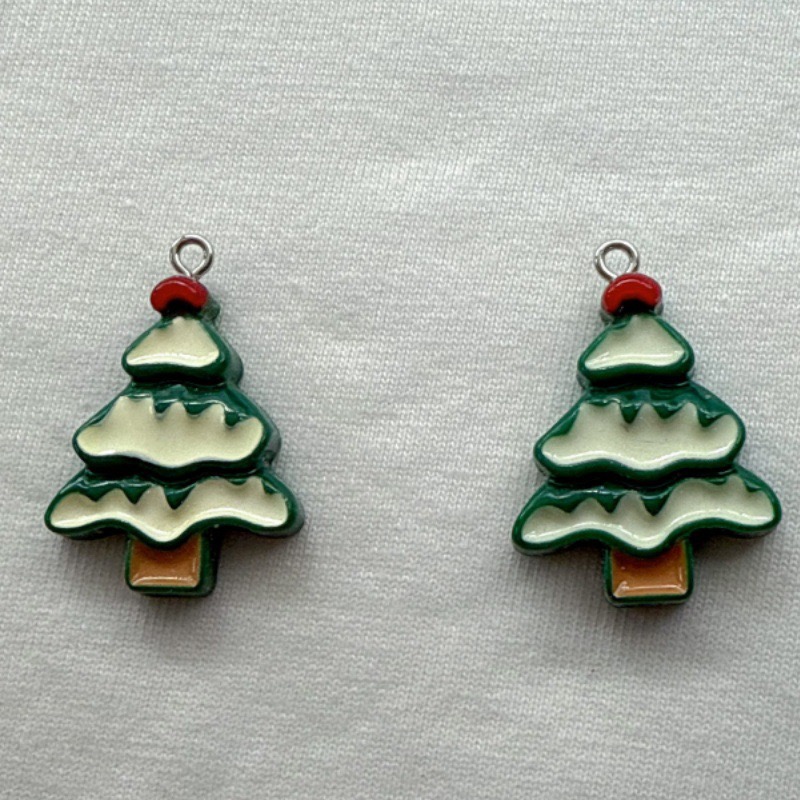 10pcs Christmas Cartoon Series - Jewelry Making recension och pris