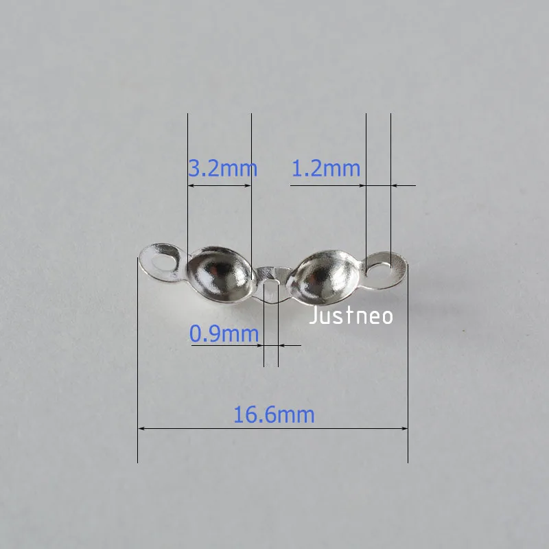 solid 925 Sterling Silver Knot - Jewelry Making Knots recension och pris