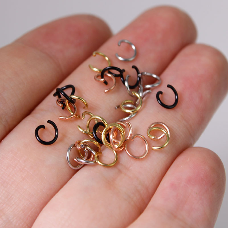 200Pcs 4/5mm Stainless Steel B - Jewelry Making Jump Rings recension och pris
