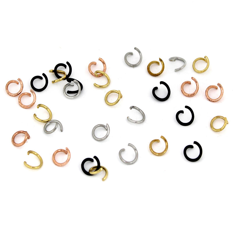 200Pcs 4/5mm Stainless Steel B - Jewelry Making Jump Rings recension och pris