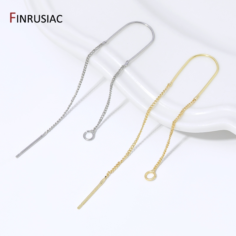 18K Gold Plated Brass Long Tas - Jewelry Making Wire recension och pris