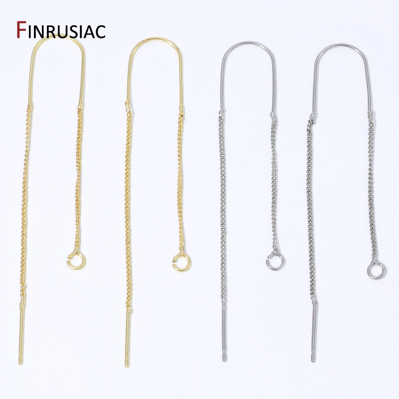 18K Gold Plated Brass Long Tas - Jewelry Making Wire recension och pris