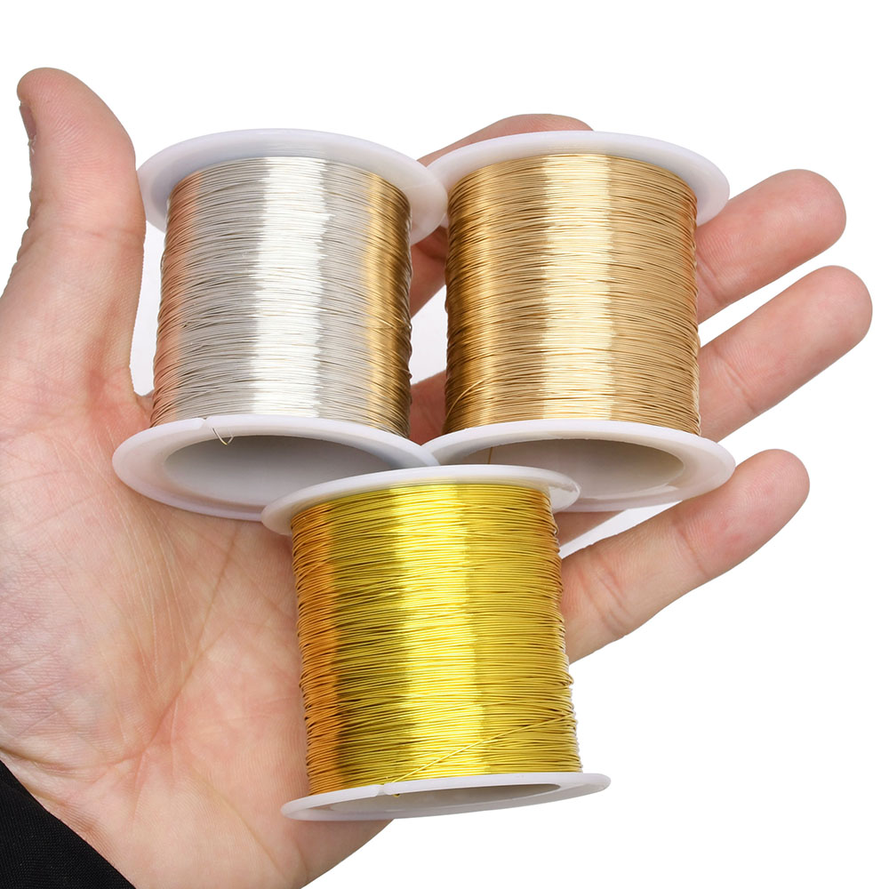 100m/328ft Fadeless Copper Cla - Jewelry Making Wire recension och pris