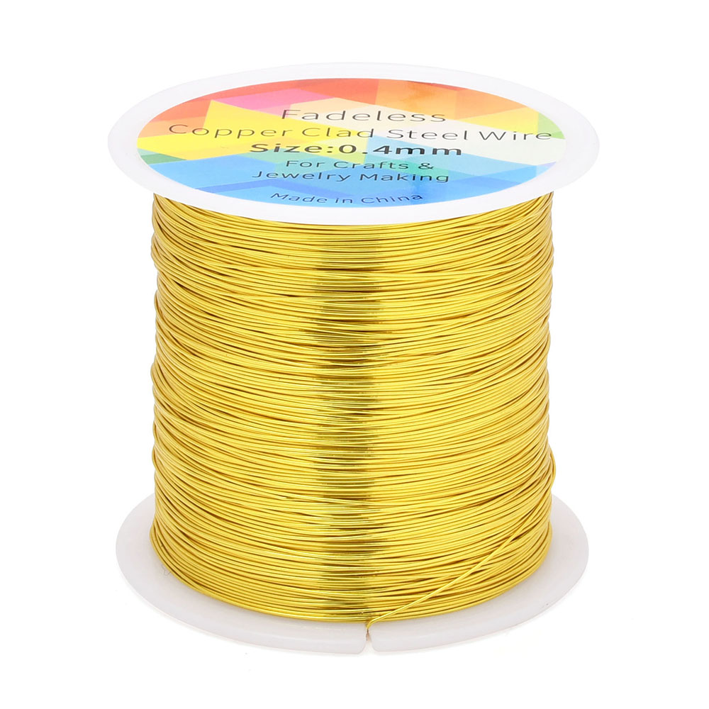 100m/328ft Fadeless Copper Cla - Jewelry Making Wire recension och pris