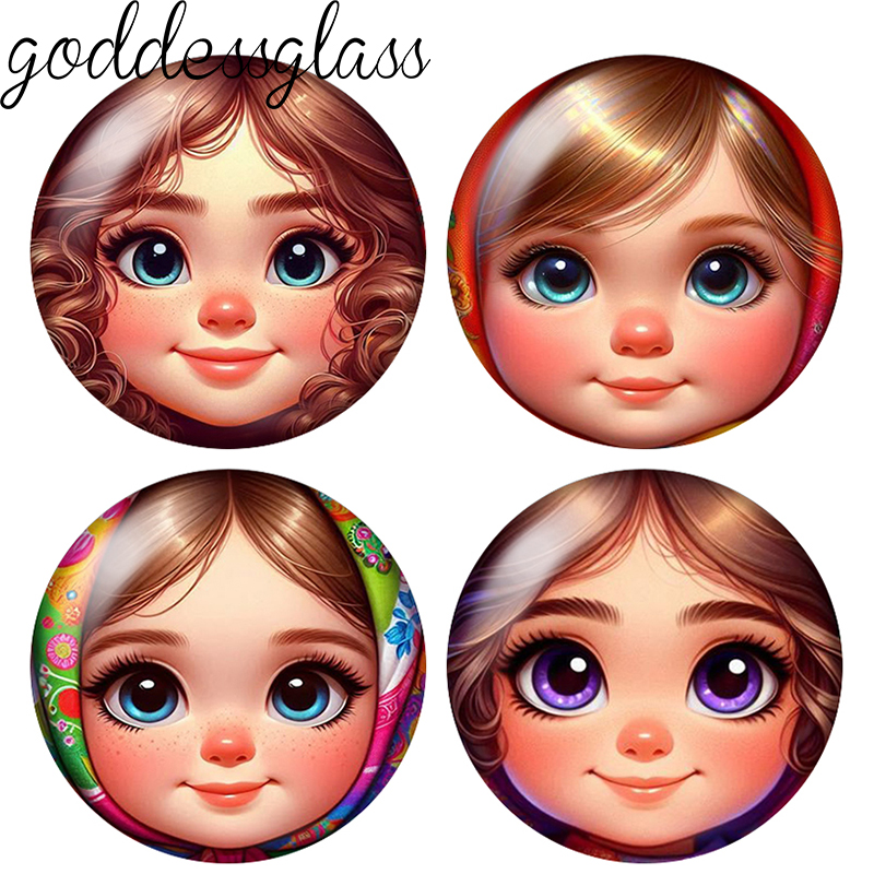 Cute Baby Girl Face European R - Jewelry Making 3 Year Old recension och pris