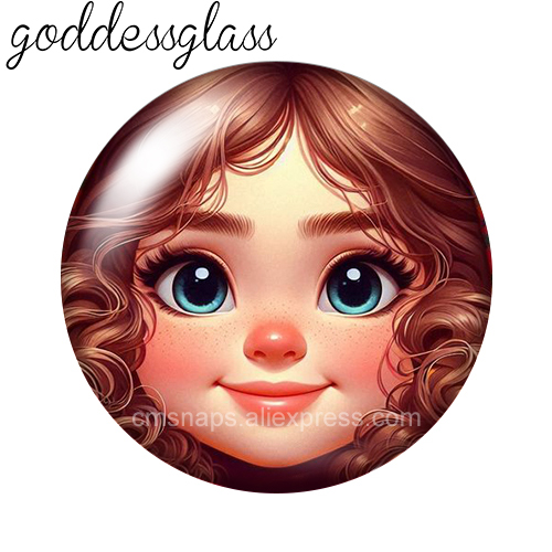 Cute Baby Girl Face European R - Jewelry Making 3 Year Old recension och pris