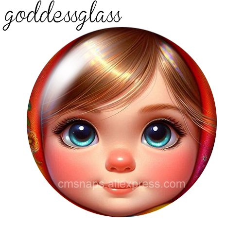 Cute Baby Girl Face European R - Jewelry Making 3 Year Old recension och pris